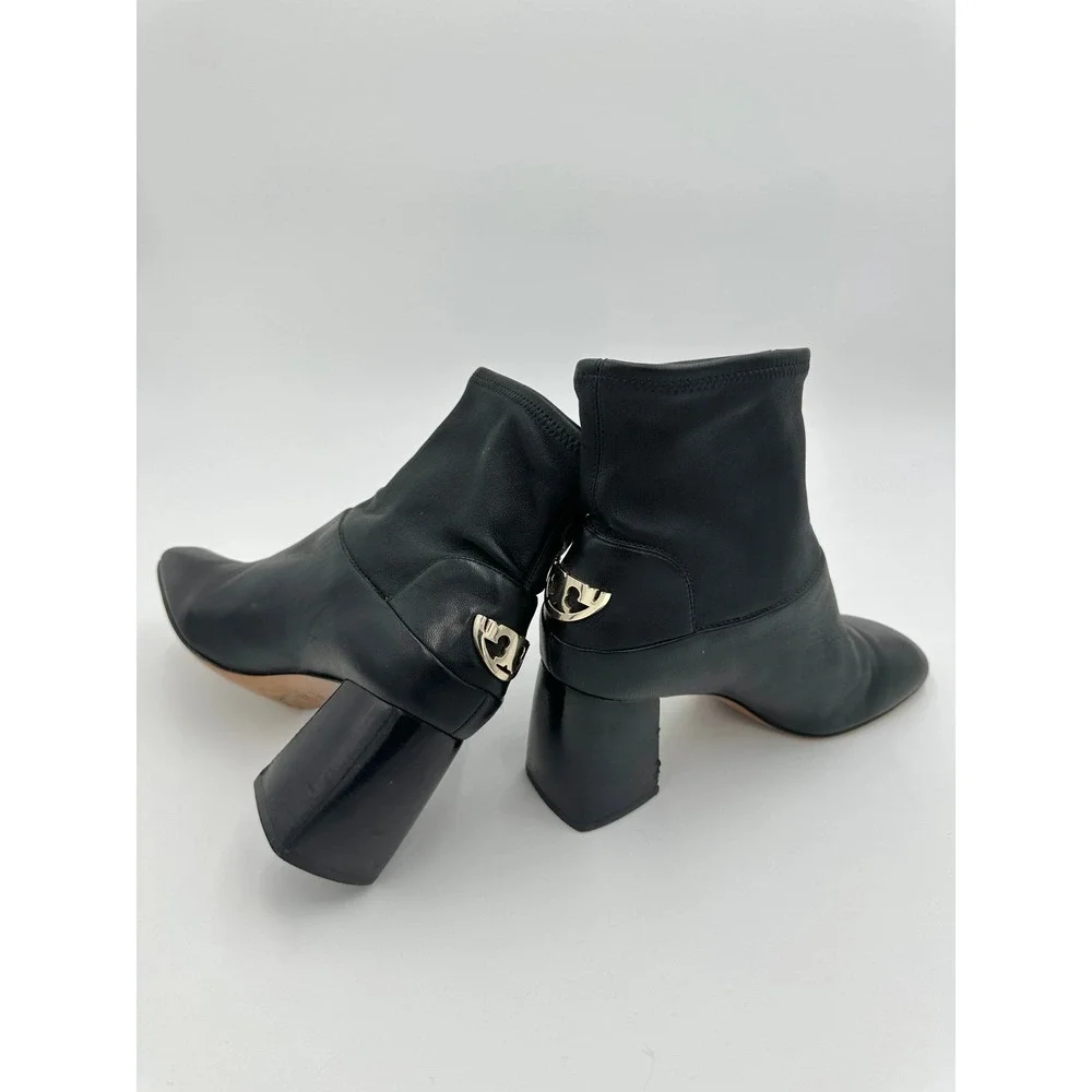 Tory Burch‎ Sidney bootie black leather size 7M womens boots